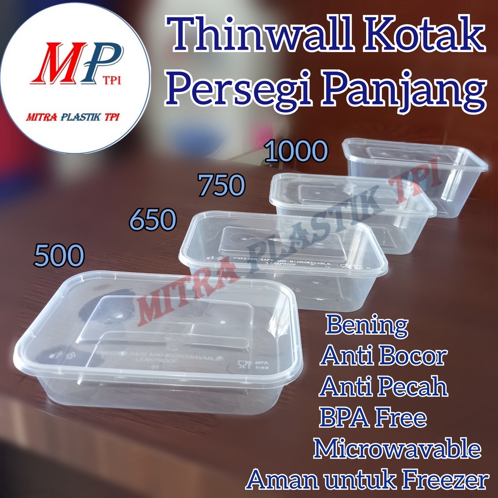 Thinwall Kotak Besar / Thinwall Persegi Panjang