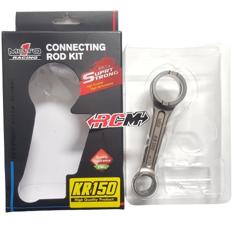 STANG SETANG SEHER SEKER PISTON CONNECTING ROD CNC ALLOY NINJA KR150 KR 150 P15 PEN PIN 15 ORI ORIGINAL MOTO1 ASLI
