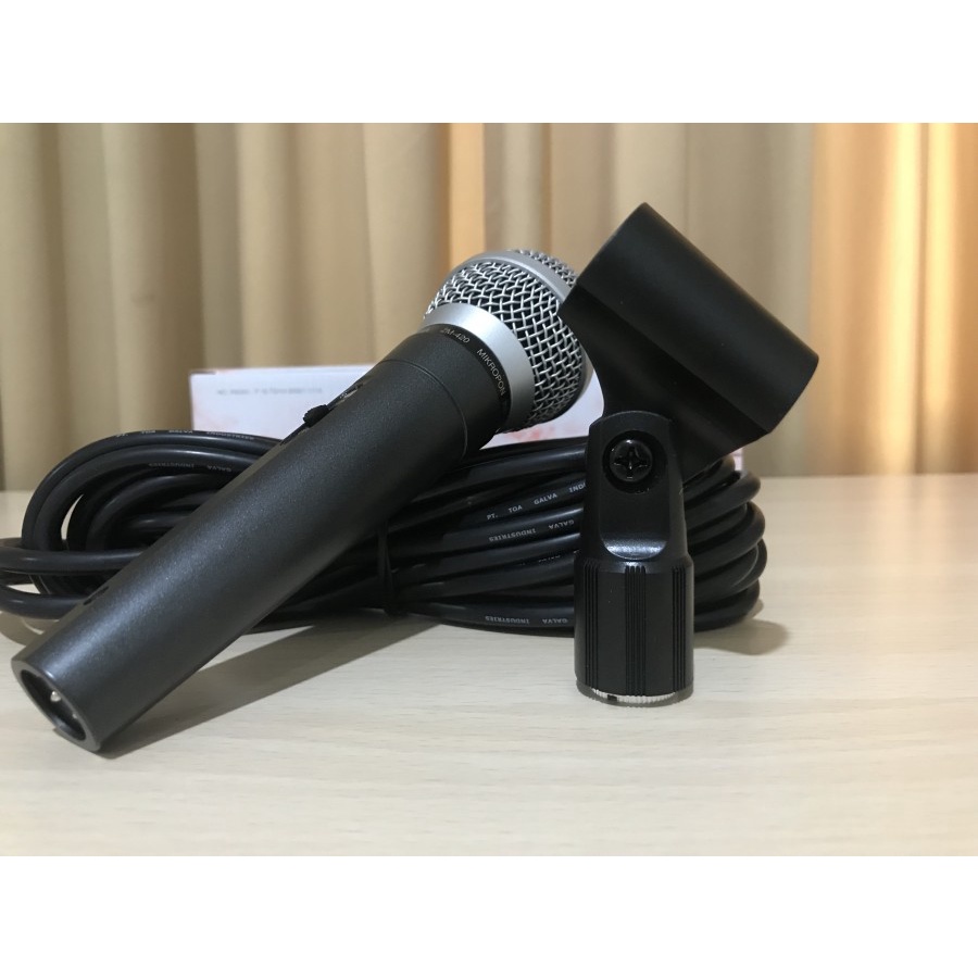 MICROPHONE MIC CABLE MIKROPON MIK KABEL TOA ZM-420 - 7.5M ORIGINAL ORI BAGUS TERLARIS TERBAIK GARANSI