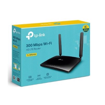 Router 4G LTE tp-link 300Mbps 2.4ghz wifi qualcomm WAN TDD FDD 3G 2 antenna rj45 lan TL-mr6400