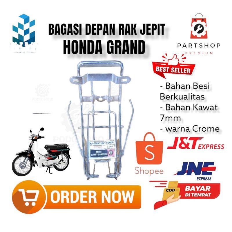 Rak Jepit Depan Honda Grand Prima