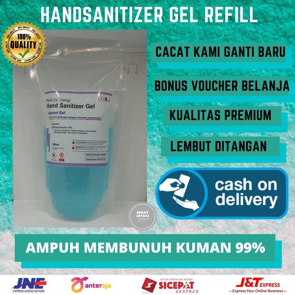 HANDSANITIZER GEL REFILL 500ML HANDSANITAIZER HAND SANITAZER HANDSANITIZER HANSANITIZER SANITIZER