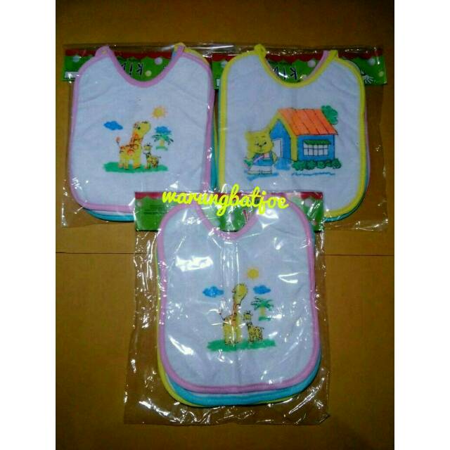 Tatakan makan bayi / celemek makan bayi / slabber makan bayi