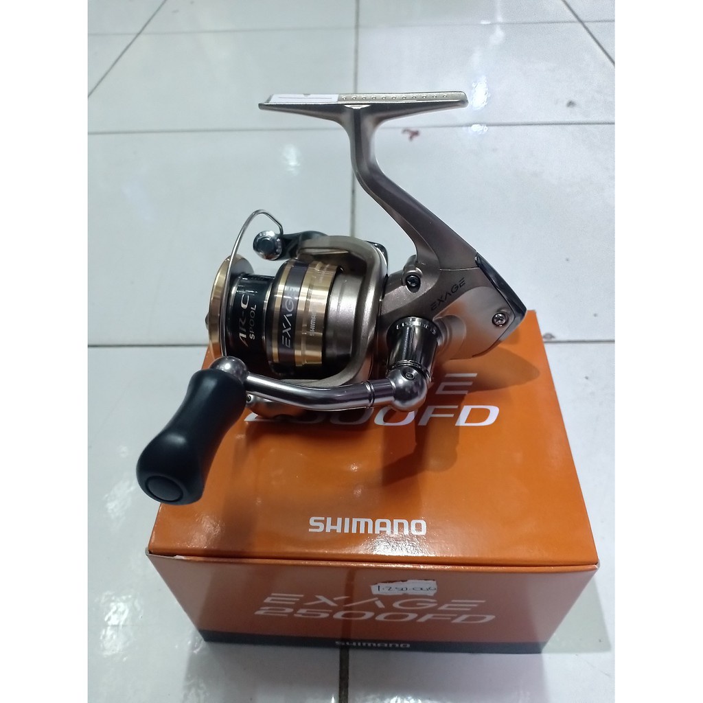 Reel Spinning Shimano Exage 2500FD Double Spool TERBAIK