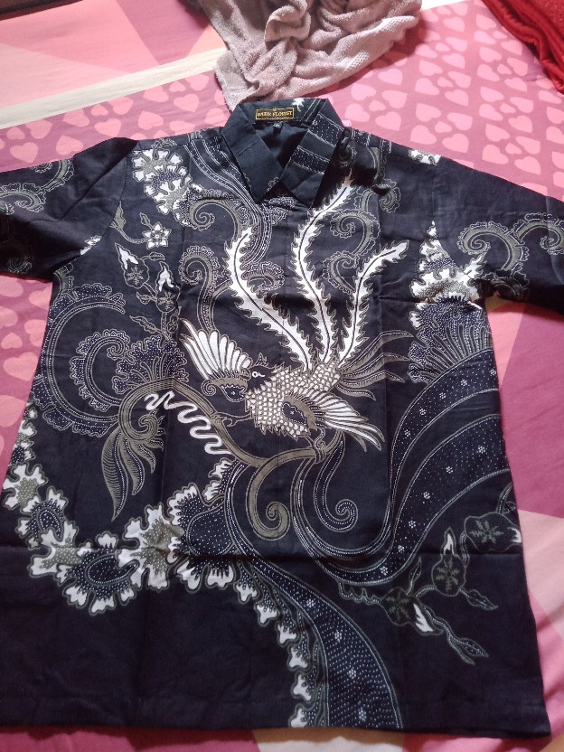 Kemeja Batik Merpati Sogan Halus Asli Katun Sragenan Batik Solo
