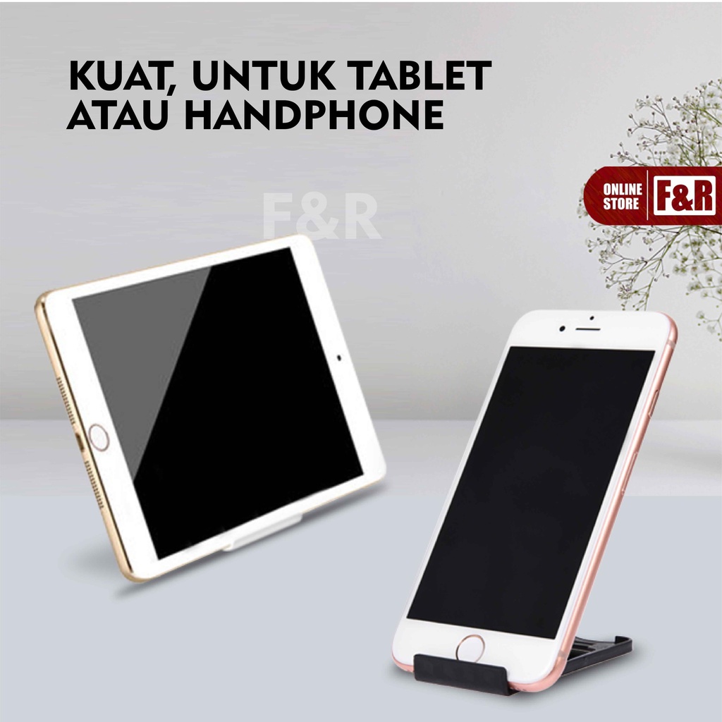 Stand Holder HP Handphone Tablet Phone Holder Dudukan Lipat HP Handphone Tablet Phone Stand HP Handphone Tablet Aksesoris HP Handphone Tablet Multi Stand HP Handphone Tablet Universal Dudukan Kursi HP Handphone Tablet Universal