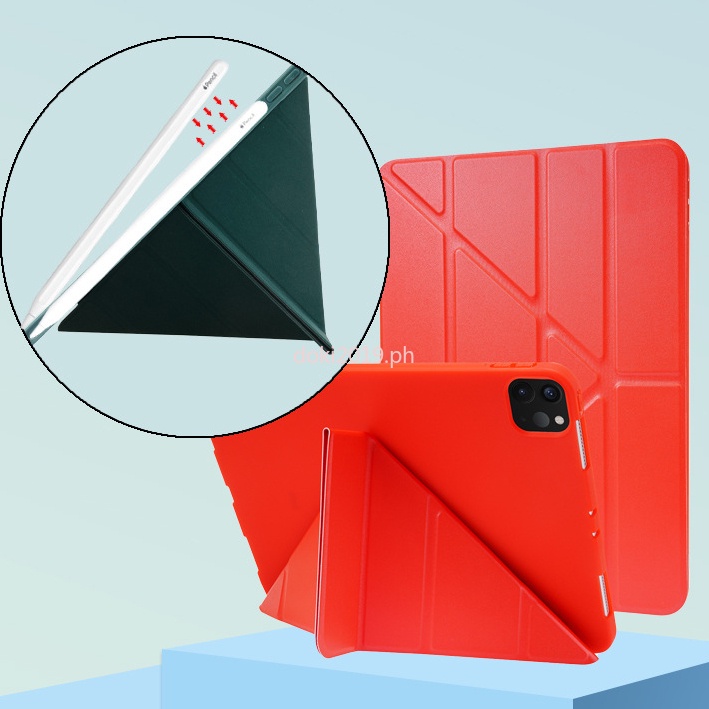 Casing Flip Lipat Pu Multiguna Untuk iPad Air0.9 2022 Air4 9th Pro 11 2021 2020 7th 10.2 9.7 2017 2018 5th 6th Gen Air 8.3