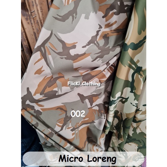 Bahan Kain Micro Loreng Micro Camo Malvinas Angkatan Laut Lebanon Micro