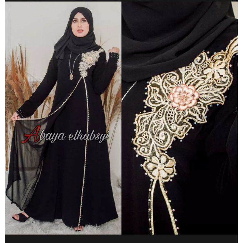 Abaya Gamis//Abaya Arab//Abaya Hitam //Abaya//Gamis