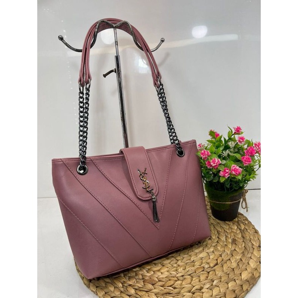 SODARA TAS !!! TAS MEWAH /TAS KULIAH/TAS BAHU TOTE TALI RANTE SISE 34X22CM