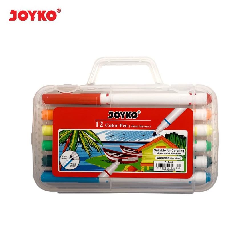 

Color Pen Pulpen Pena Warna Joyko CLP-04 12 Warna Colors