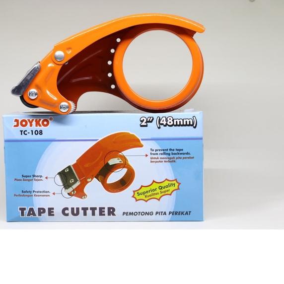 

™ Tape Dispenser Besi / Tape Cutter Besi / Pemotong Lakban Jumbo Joyko ☄