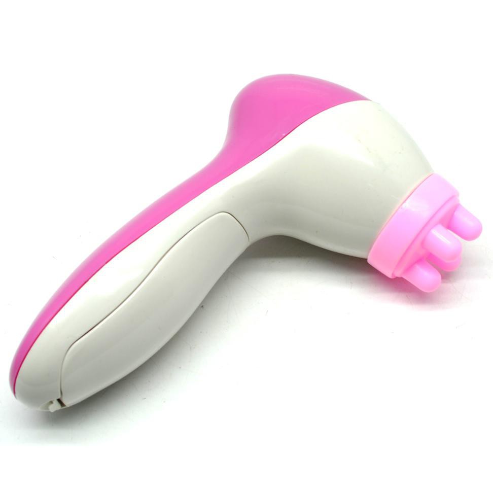 Longyue Pemijat Wajah Elektrik Lumispa Facial Care Massages 6 in 1 - LY-878 - White/Pink