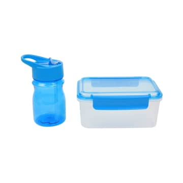 INFORMA Appetite COBALT Set 2 Pcs Tempat Makan &amp; Botol - Biru