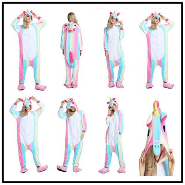 BAJU ONESIE BONEKA UNICORN LOLIPOP KOSTUM PIYAMA BAJU TIDUR ANAK DAN DEWASA