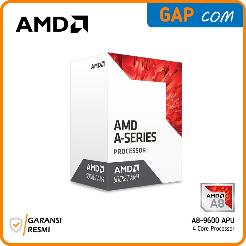 Processor AMD A8-9600 Quad-Core 3.1GHz - Bristol Ridge (Socket AM4)