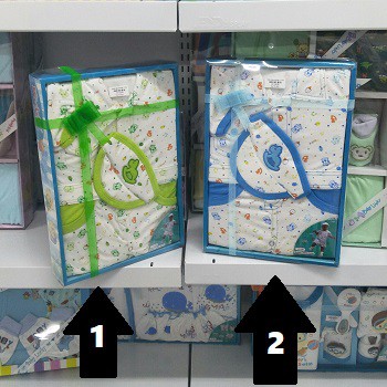 Kiddy Just Baby Set Pakaian Bayi 1set Isi 3