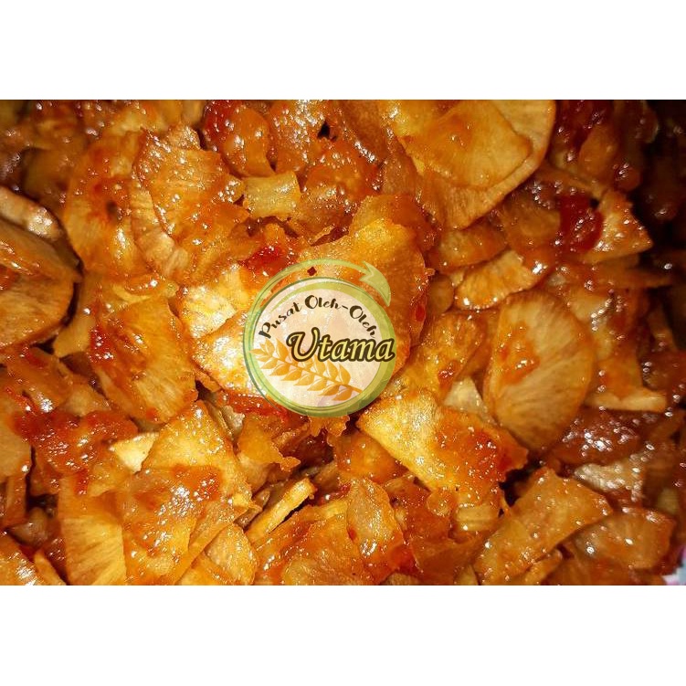 

singkong bumbu pds 1 Bal - KERIPIK singkong sambalado makanan ringan kiloan