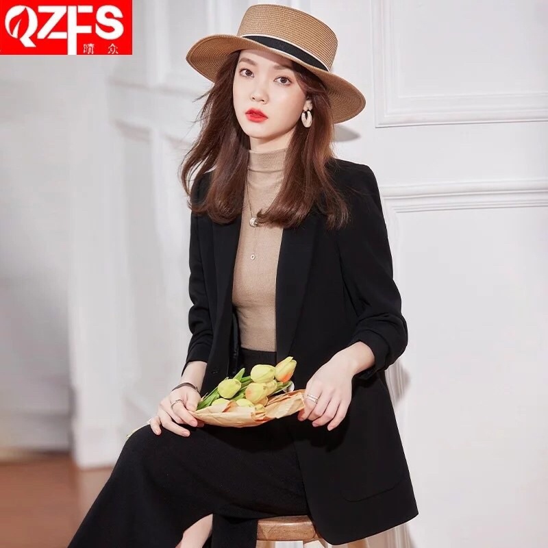 SYS BLAZER LONG SUIT - BLAZER CASUAL SLIM FIT - BLAZER WANITA F3