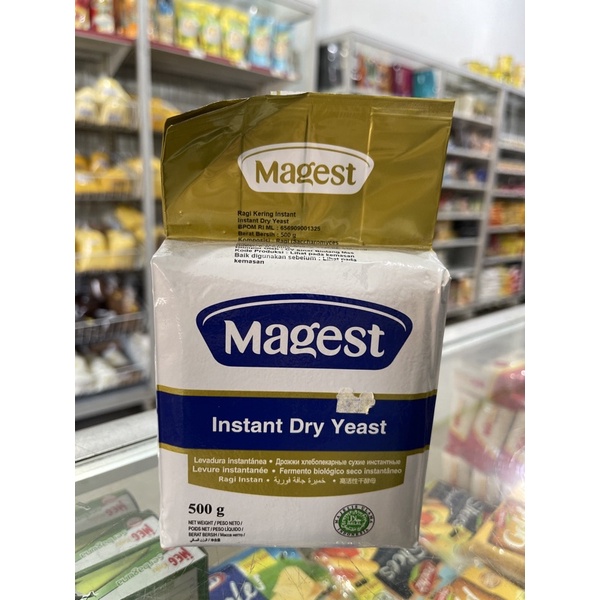 Magest Instant Dry yeast 500gr / ragi instant