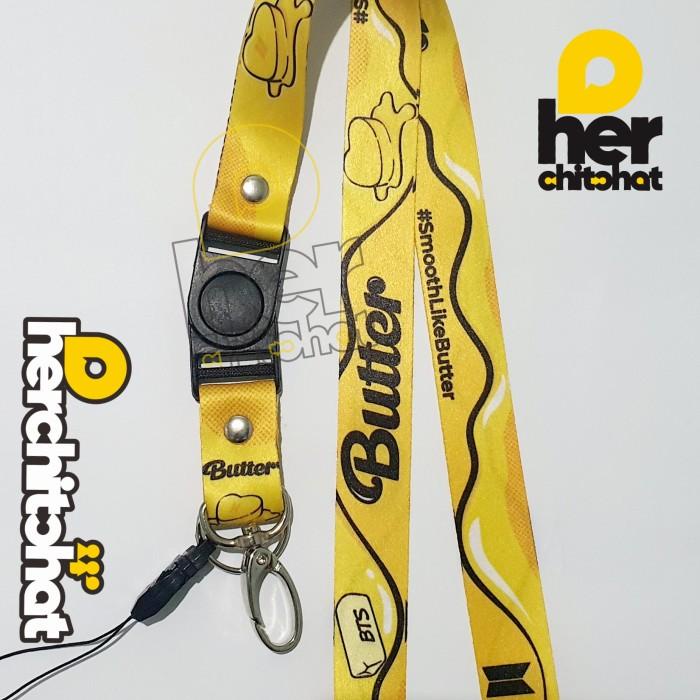 

Lanyard Lanyard Bts Butter - Strap Tali Id Card Kpop Unofficial Murah Baru