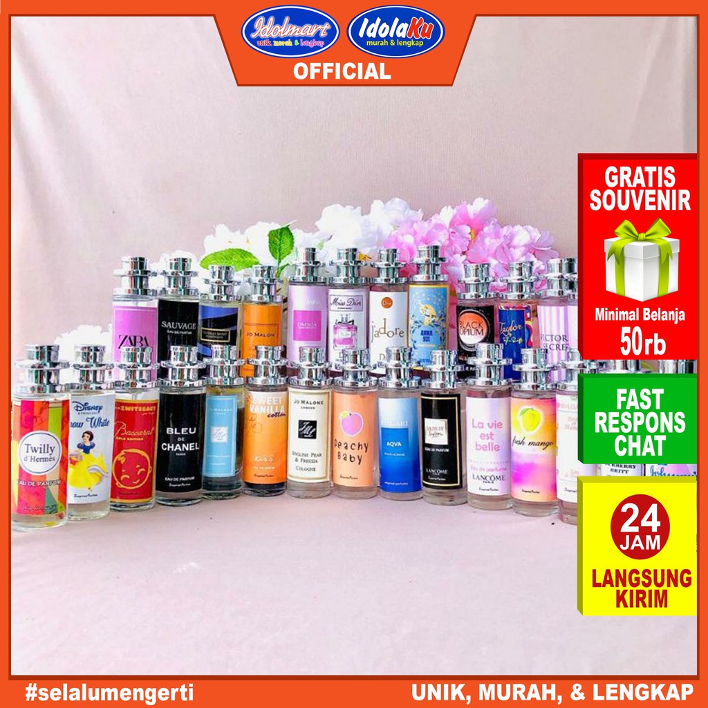 IDOLAKU Parfum Thailand baby zwitsal 35 ml tahan lama