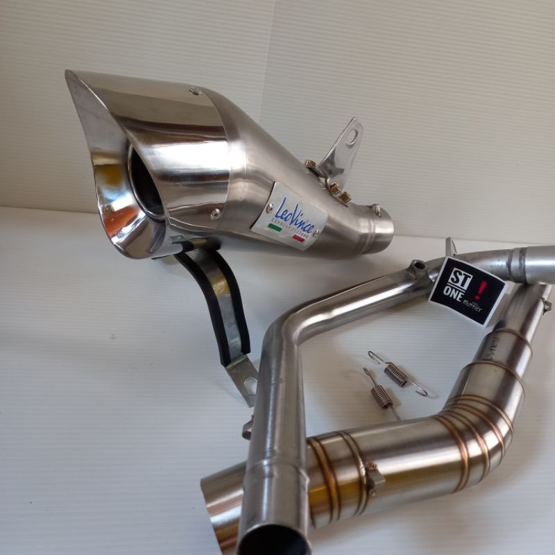 knalpot leovince full set cbr150 cb150r new cbr