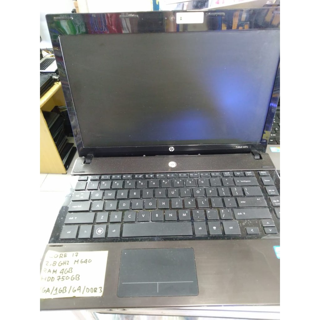 Laptop HP core i7 m640 ex singapore mulus plus bonus