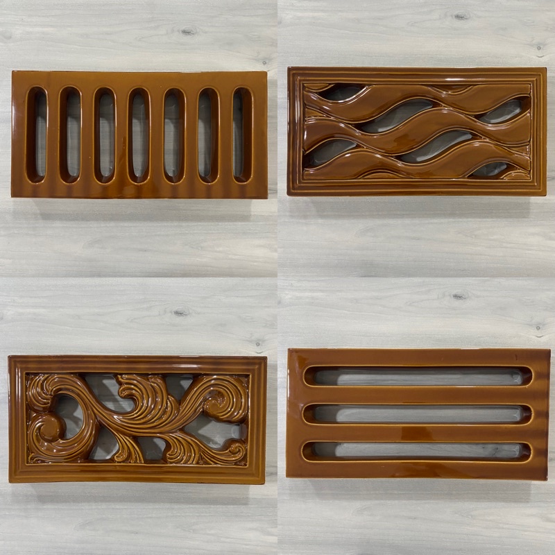 Buy_Mint Roster Keramik 20X40Cm Trisensa / Lubang Angin Keramik Kekinian / Lubang Angin Estetik