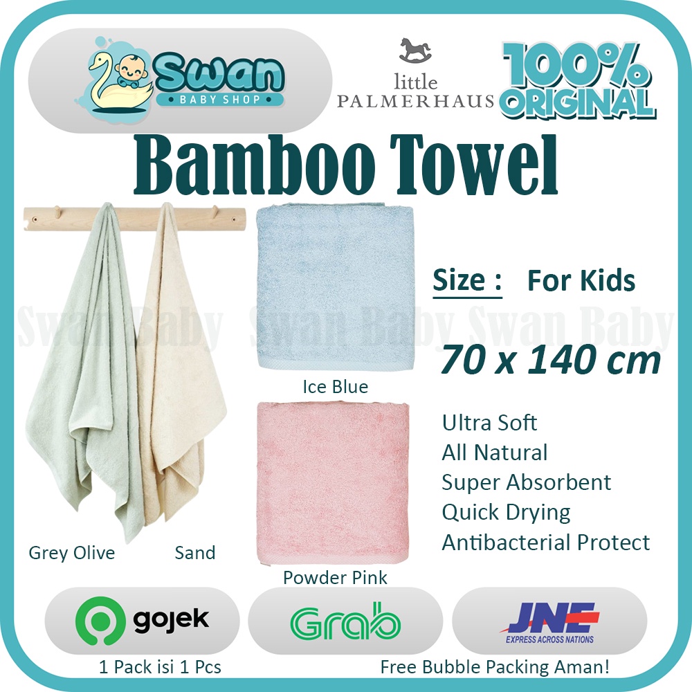 Little Palmerhaus Bam &amp; Boo Bamboo Towel (70x140)