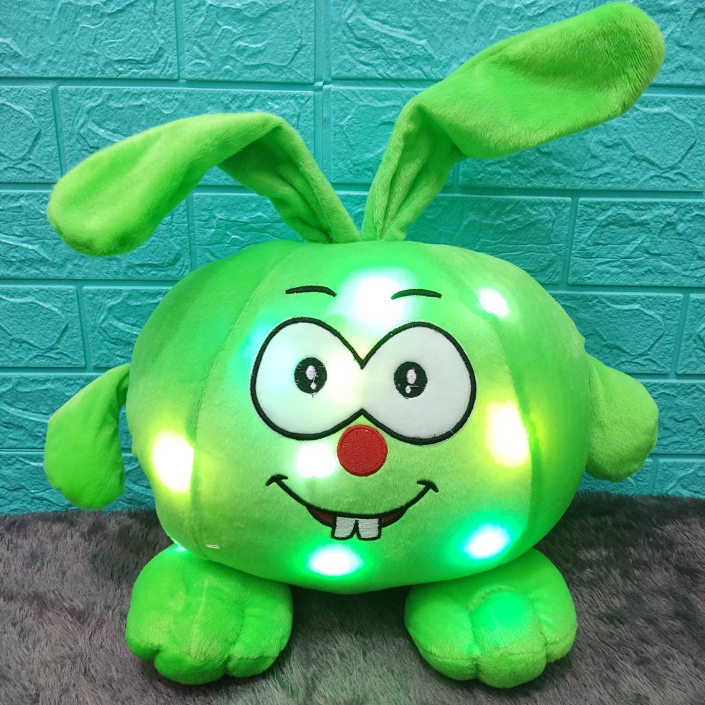 Boneka Rabbit Kelinci Jimmy Rabbit LED Lampu Menyala Berlabel SNI