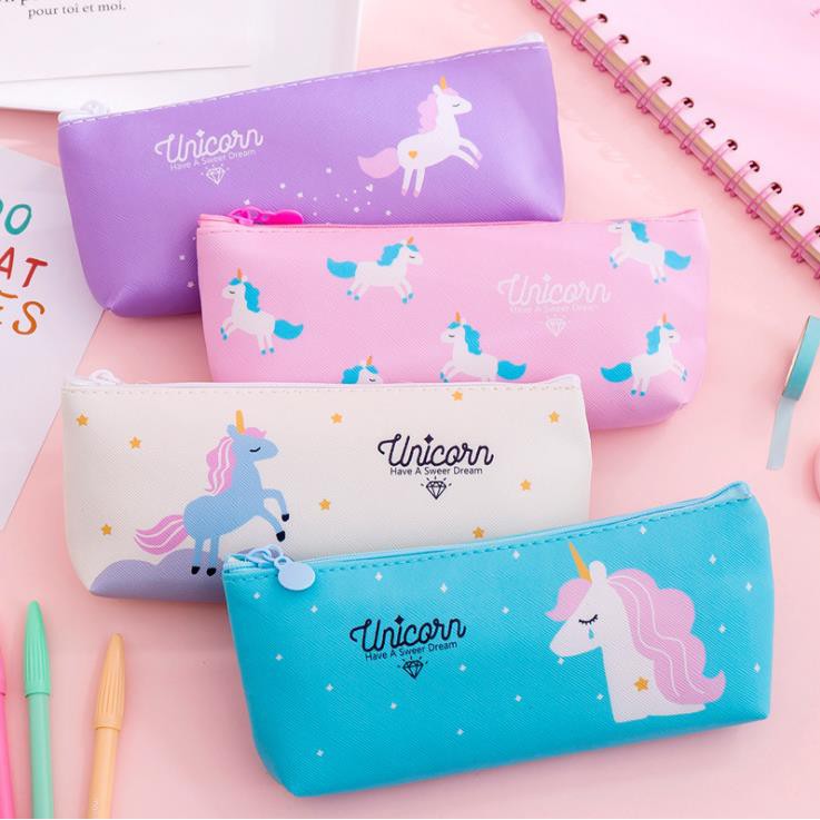 KOTAK PENSIL MOTIF UNICORN LUCU UNIK / TEMPAT PENSIL / KOTAK PULPEN / TEMPAT ALAT TULIS PP130-5