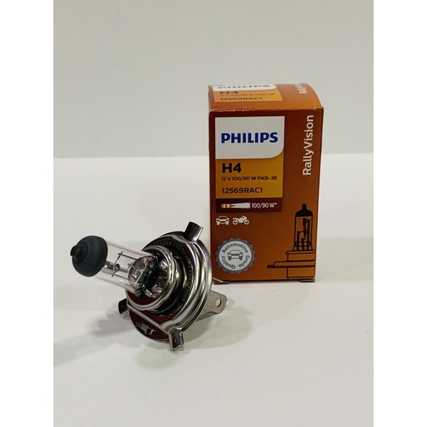 Bohlam Philips H4 12V 100-90W Original