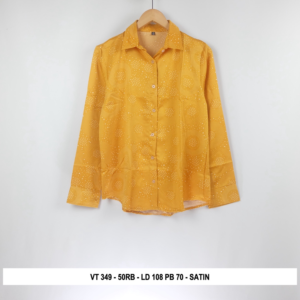 Thrift Blouse Vintage | Kode V4-VT 349