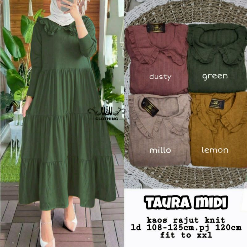 TAURA MIDI ORI W&amp;W | Rajut Knit