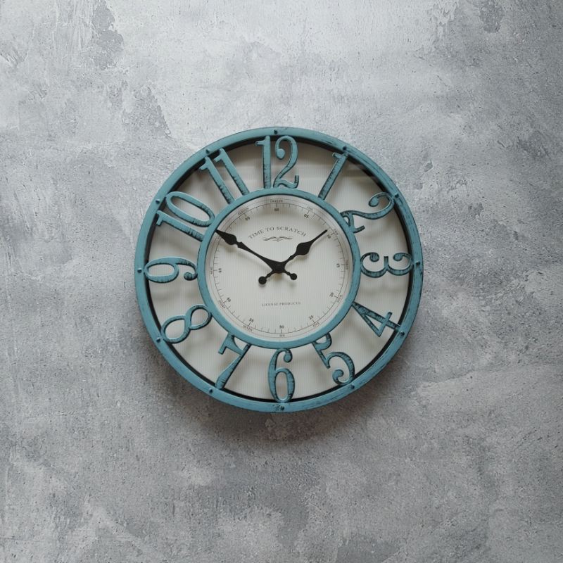 Jam Dinding Vintage Klasik Classic Retro Style Eropa Minimalis Unik Dekorasi Rumah Elegan-6