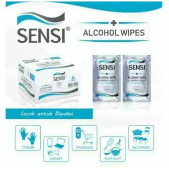 SENSI ALCOHOL WIPES 20's