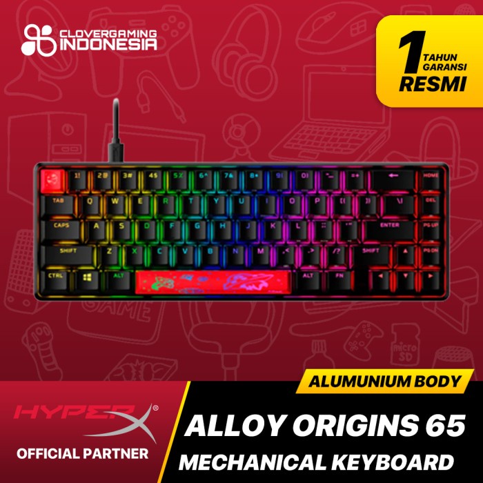 HyperX Alloy Origins 65 RGB Mechanical Gaming Keyboard