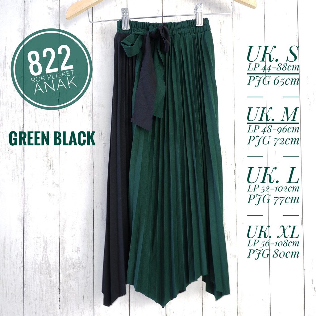 ROK PLISKET ANAK KOMBINASI 822 PRISKET ANAK PANJANG PLEATED SKIRT FLARE SKIRT MAYUNG FLOWY REMPEL