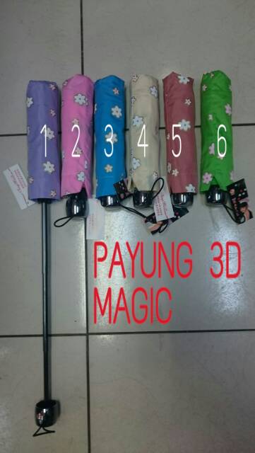 PAYUNG LIPAT DIMENSI 10JARI CAP KAPAL