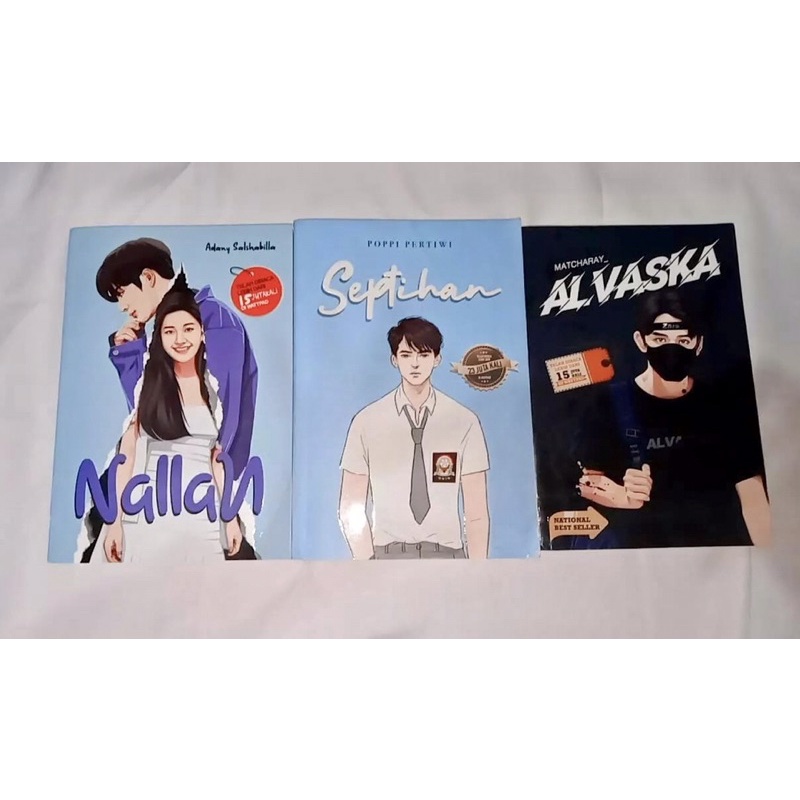 NOVEL WATTPAD PRELOVED ORIGINAL NALLAN SEPTIHAN ALVASKA