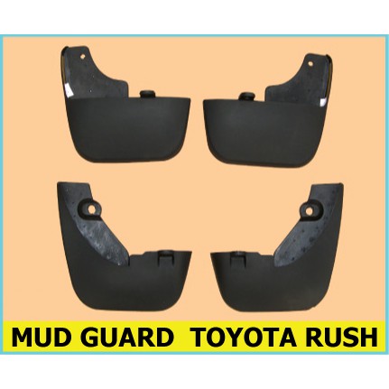 Mud Guard - Karpet Lumpur Rush - Terios lama 2009 - 2014