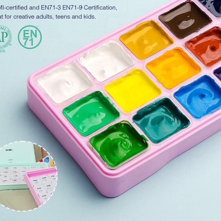 

Trend olla Himi Gouache 18/24/56 Warna Colors 30ml 100% Original/Gouache Paint Jelly Cup Set T56,