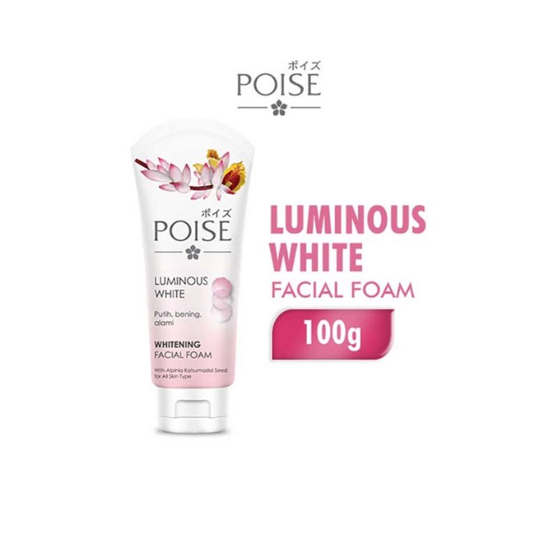 POISE LUMINOUS WHITE FACIAL FOAM - FACIAL FOAM POISE