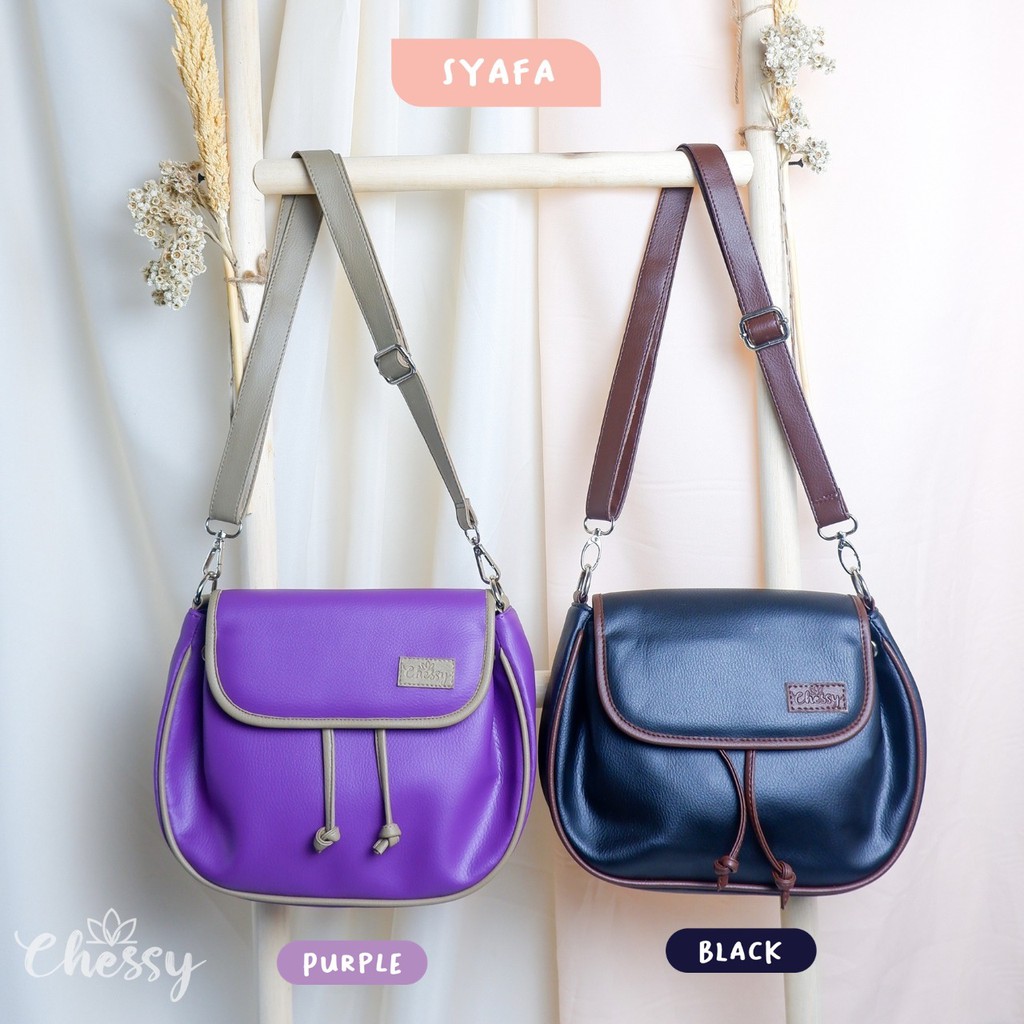 Tas Selempang Kulit Sintetis Syafa by Chessy