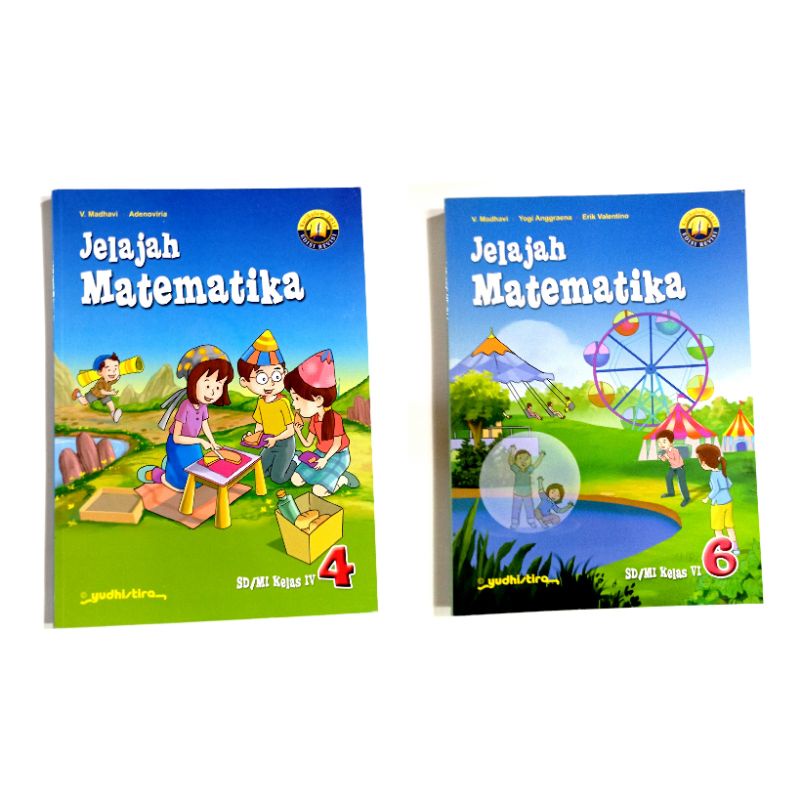 JELAJAH MATEMATIKA SD/MI kelas 4,6 kurikulum 2003 revisi 2016 Yudistira