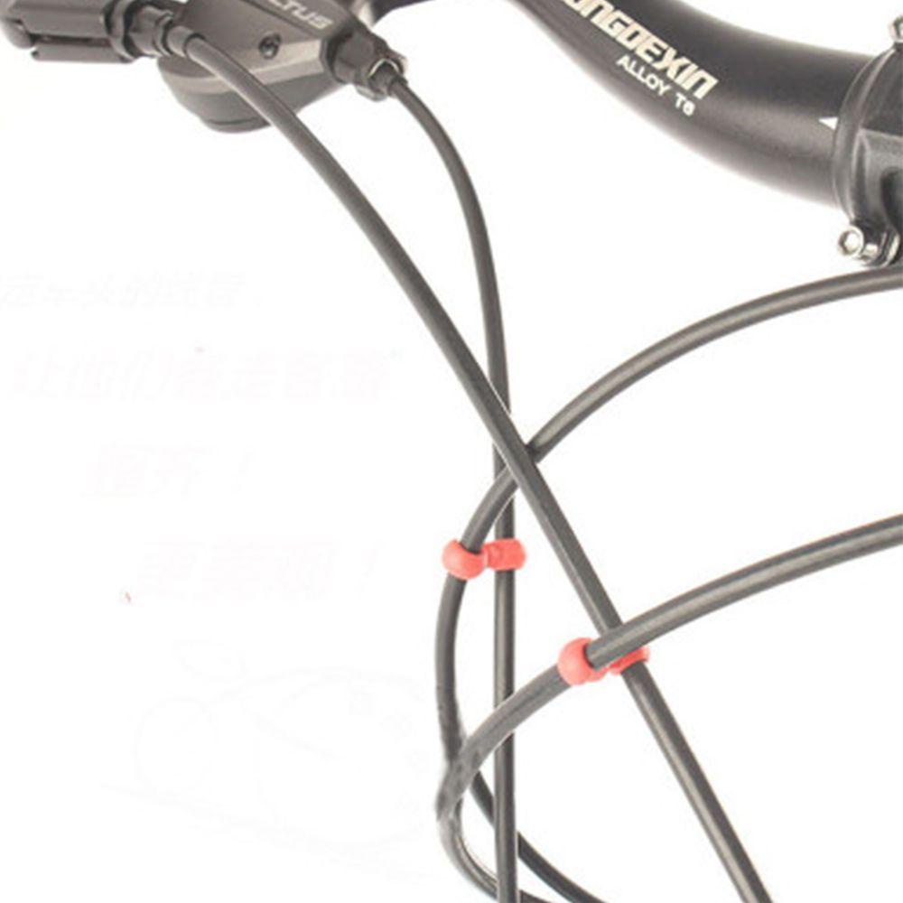 Klip Kabel Agustina Plastik Tahan Lama Bersepeda Derailleur Line MTB Sepeda Jalan Sepeda Parts Clasp