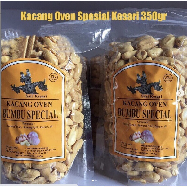 KACANG OVEN SARI KESARI 100% ASLI BALI