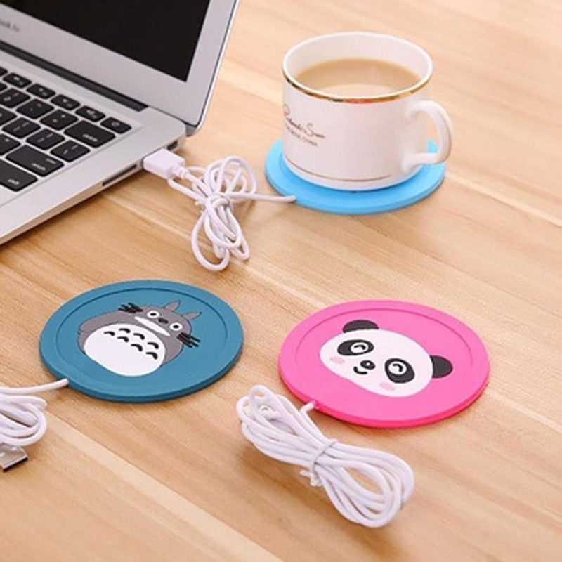 Tatakan Gelas Pemanas Coffee Cup Warmer Heating Pad