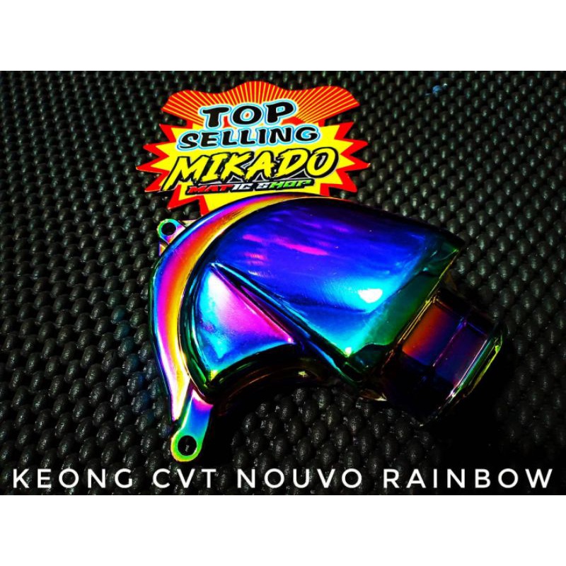 KEONG CVT NOUVO RAINBOW POLOS Z LELE MX KEONGAN PELANGI PROBOLT CNC KNALPOT SHOCK BODY STANDAR REM